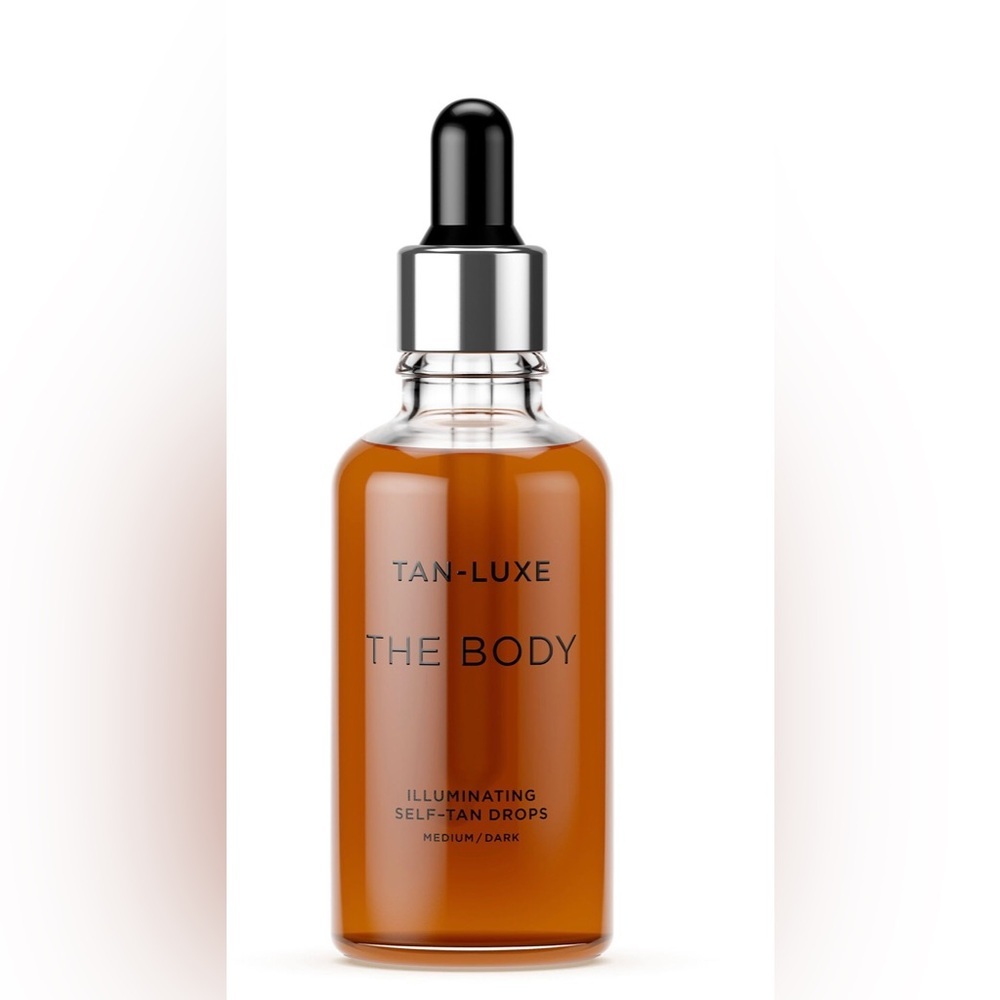 Tan-Luxe THE BODY ILLUMINATING‎ SELF-TAN light medium DROPS new
